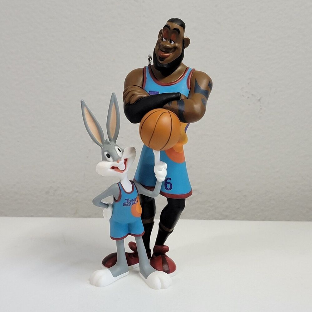 Hallmark Keepsake Lebron James and Bugs Bunny Space Jam Ornament 2021